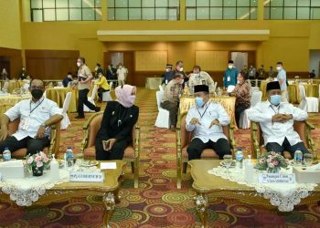 Pj.Gubernur Jambi Hadiri Penetapan Gubernur dan Wakil Gubernur Terpilih Prov Jambi Tahun 2020