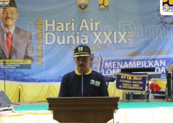 Peringati Hari Air Dunia, Kadis PUPR Provinsi Jambi Bersama Pj Gubernur Lakukan Tanam Pohon