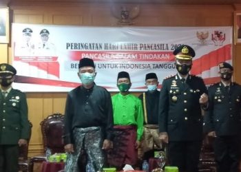 Pemkab Merangin Ikuti Upacara Hari Lahir Pancasila