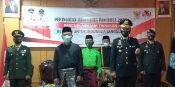 Pemkab Merangin Ikuti Upacara Hari Lahir Pancasila