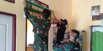 Dandim 0420/Sarko Dirikan Posko Media Center Wadah Publikasi Dan Komunikasi Program TMMD