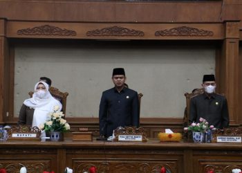DPRD Muaro Jambi Paripurna Sampaikan Raperda Pertanggung jawaban Pelaksanaan APBD 2020
