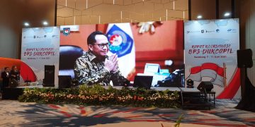 Dukcapil Bersama BPS Makin Solid Wujudkan Satu Data Kependudukan, Mendagri Beri Pujian