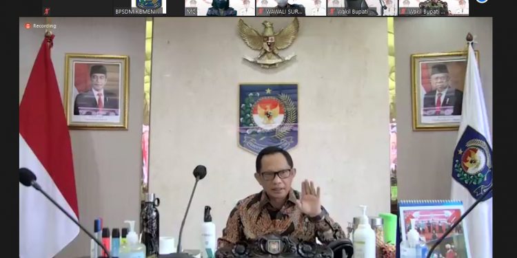 Mendagri Minta Kepala Daerah Manfaatkan Masa Jabatan untuk Penangan Pandemi Covid-19