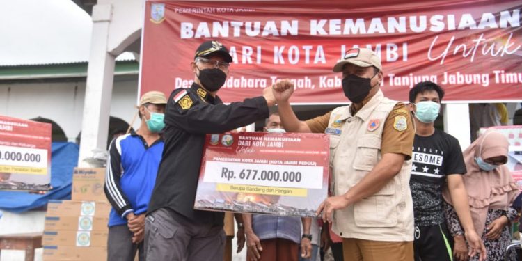 Walikota Fasha Pimpin Misi Kemanusiaan Kota Jambi Peduli