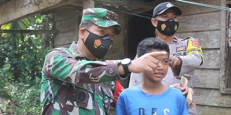 Dandim 0402/Sarko Beri Motivasi Kepada Anak-Anak SAD