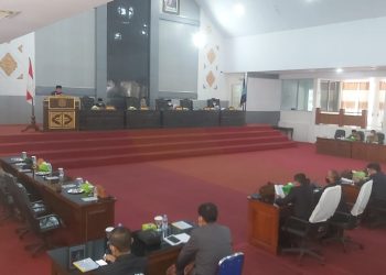 Gelar Rapat Paripurna, DPRD Merangin Usulkan Pemberhentian Al Haris Sebagai Bupati Merangin