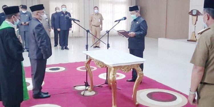 Muktamar Hamdi Dilantik Menjadi Pj Sekda Merangin