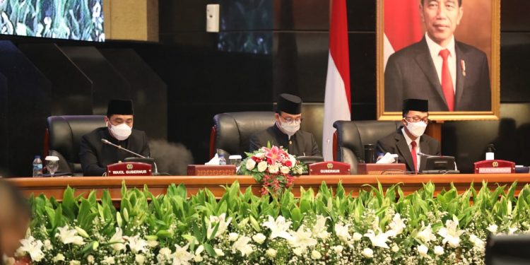 HUT DKI Jakarta Ke 494, Sekjen Kemendagri Paparkan Capaian dan Tantangan Ke Depan