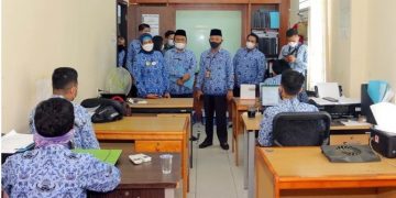 Pj Gubernur di Dampingi Kadis PUPR Sidak Kantor Dinas PUPR Provinsi Jambi