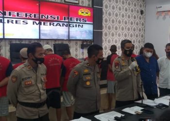 Sat Resnarkoba Polres Merangin Bekuk 10 Penguna Narkotika