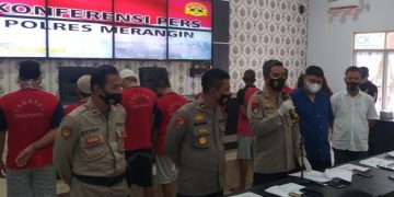 Sat Resnarkoba Polres Merangin Bekuk 10 Penguna Narkotika