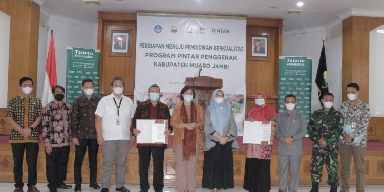 Muaro Jambi Resmikan Kerja Sama Pendidikan Berkualitas