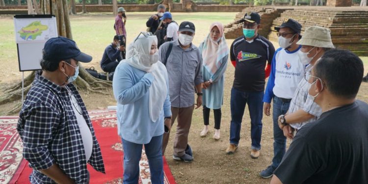 Bupati Muaro Jambi Hadiri Acara di Candi Muaro Jambi