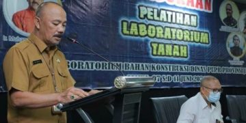 Kadis PUPR Buka Acara Laboratorium Bahan Konstruksi Provinsi Jambi