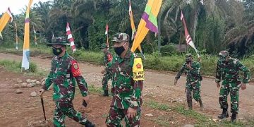 Tinjau Lokasi TMMD di Merangin, Tim Wasev Mabesad Apresiasi Realisasi Fisik 