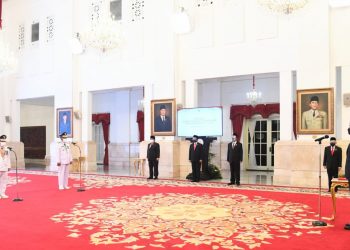 Presiden Jokowi Melantik Al Haris Dan Abdullah Sani Menjadi Gubernur Dan Wagub Jambi 2021-2024