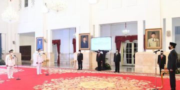 Presiden Jokowi Melantik Al Haris Dan Abdullah Sani Menjadi Gubernur Dan Wagub Jambi 2021-2024