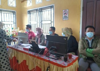 Tingkatan Pelayanan Publik, Dukcapil Merangin Gelar Perekaman KTP elektronik Ke Kecamatan Jangkat 