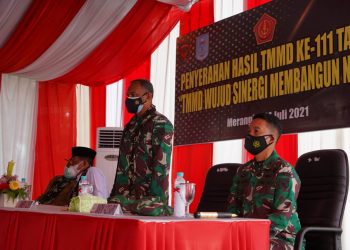 Danrem 042/Gapu Brigjen TNI M. Zulkifli Tutup TMMD Ke 111
