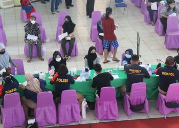 Polda Jambi Bersama UIN Sultan Thaha Saifuddin Kembali Gelar Vaksinasi Massal