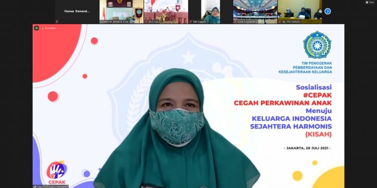Angka Perkawinan Anak Masih Tinggi, TP-PKK Pusat  Membangun Gerakan Cegah Perkawinan Anak (Cepak)