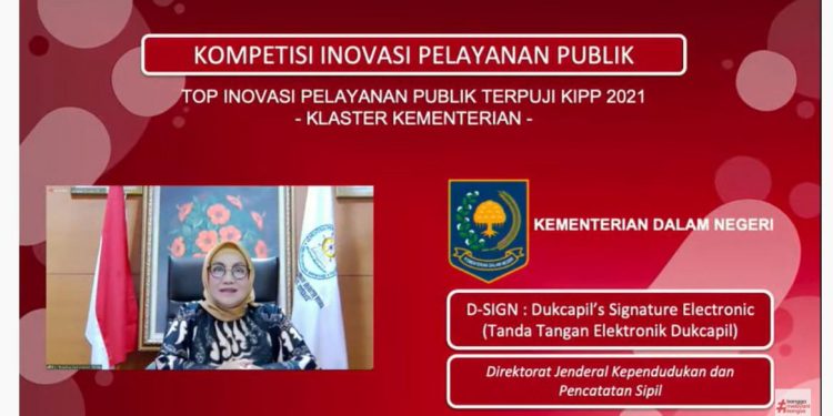 Tiga Tahun Berturut-Turut Dukcapil Raih Top Inovasi Terpuji KIPP Kemenpan RB 