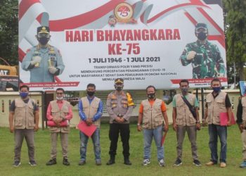 Polres Merangin Beri Piagam Penghargaan Kepada Insan Media