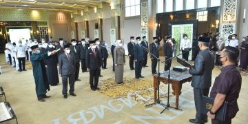 Walikota Fasha Lantik 18 Pejabat