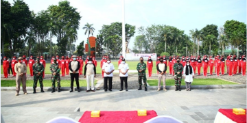 Wawako Maulana Beri Pembekalan dan Motivasi Kepada Calon Paskibra Kota Jambi