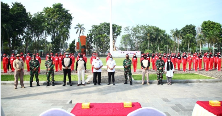 Wawako Maulana Beri Pembekalan dan Motivasi Kepada Calon Paskibra Kota Jambi