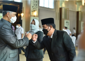 Walikota Fasha Lantik 6 Orang Pejabat JPT Pratama Administrator