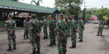 Alih Golongan, Dandim 0420/Sarko  Berangkatkan Prajurit Ke Lembaga Pendidikan