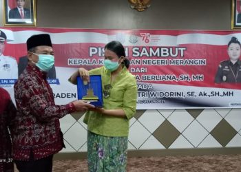 H. Mashuri Hadiri Pisah Sambut Kajari Merangin 