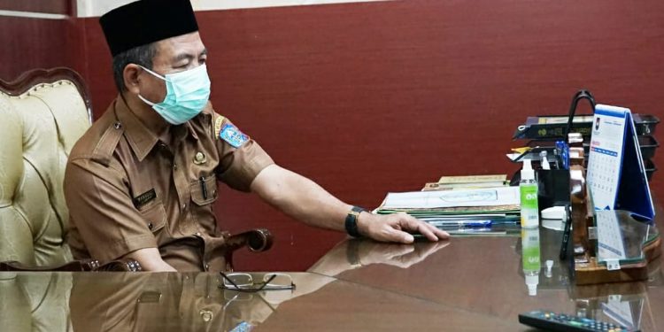 Plt Bupati Merangin Ikuti Peluncuran OSS Oleh Presiden RI