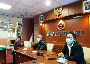 Rapat Virtual PWI Pusat dan Pemprov Sultra Pastikan Kendari sebagai Tuan Rumah Hari Pers Nasional 2022