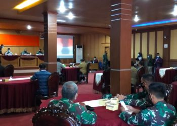 Danrem 042/Gapu Tinjau PPKM Level IV di Kabupaten Merangin