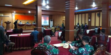 Danrem 042/Gapu Tinjau PPKM Level IV di Kabupaten Merangin