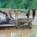 Terzaring Razia PETI, 4 Unit Dompeng Di Sungai Merangin Pamenang Barat Di Musnahkan
