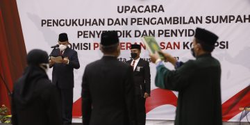 KPK Kembali Kukuhkan Penyelidik dan Penyidik