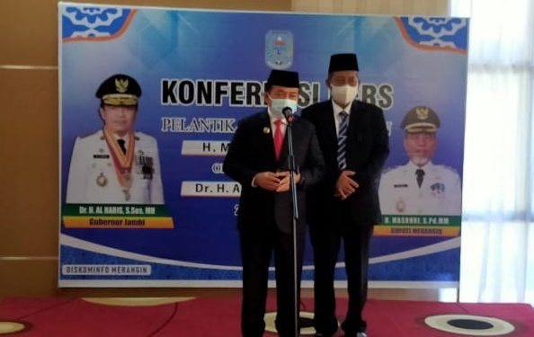 Terkait Posisi Jabatan Wakil Bupati Merangin, Ini Pendapat Gubernur Al Haris