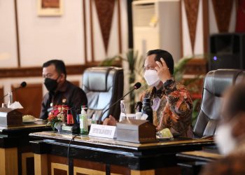 Kunjungi Jambi, Mendagri Ingatkan Pemda Perbaiki dan Perbaharui Input Data Covid-19 