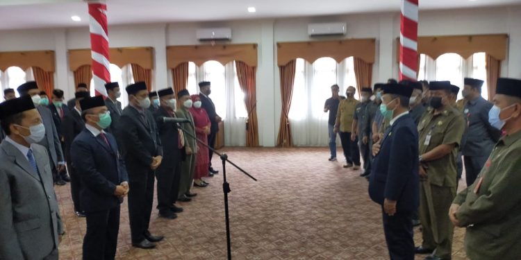 Lantik 40 Orang Pejabat Esselon III dan IV, Bupati Merangin Minta Percepat Kinerja