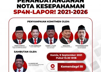 Perkuat SP4N-LAPOR!, Kemendagri dan Kementerian Kominfo Bakal Dilibatkan 