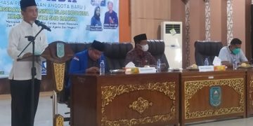 H. Mashuri Buka Mapaba PMII Komisariat STAI SMQ Bangko 2021