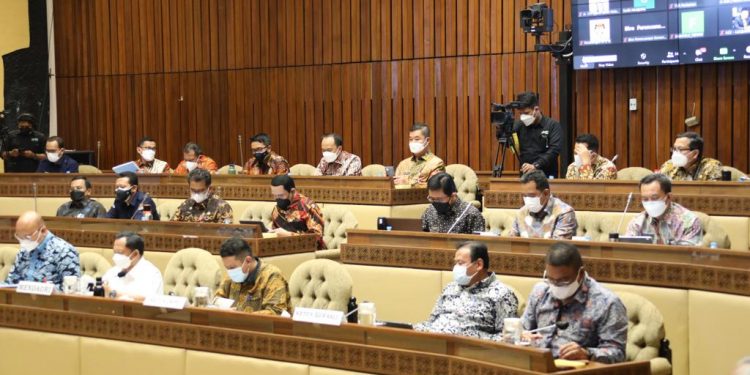 Komisi II DPR RI Setujui Pagu Anggaran Kemendagri Tahun 2022 Sebesar Rp 3,03 Triliun