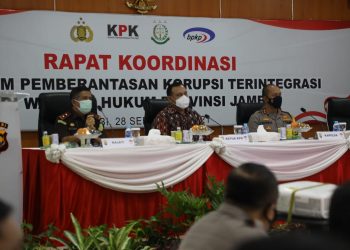 Gelar Rapat Koordinasi Dengan APH di Jambi, KPK Nyatakan  Hadir Untuk Bersinergi, Bukan Untuk Mengganggu