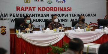 Gelar Rapat Koordinasi Dengan APH di Jambi, KPK Nyatakan  Hadir Untuk Bersinergi, Bukan Untuk Mengganggu