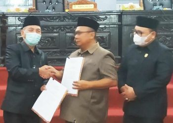 Bupati H. Mashuri Sampaikan Nota Pengantar RP-APBD 2021