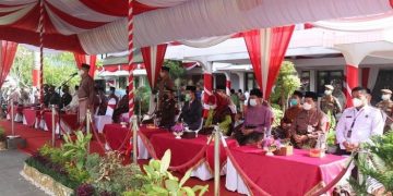 Ketua DPRD Kota Jambi Hadiri Upacara Peringatan HUT Pemkot Jambi ke-75